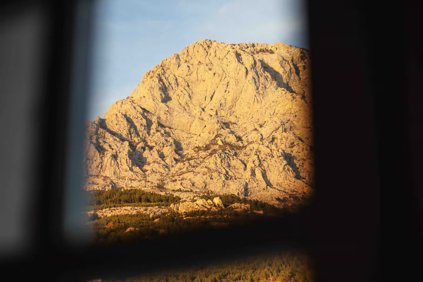 Biokovo Mountain at Sunset
